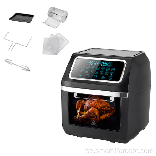 LED Display Multifunktion Elektrisk Air Fryer Ugn